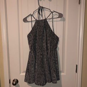 Open back romper